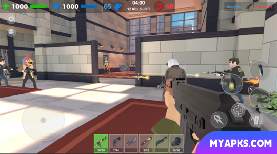 Polygon Arena: Online Shooter