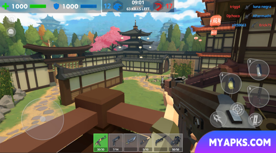 Polygon Arena: Online Shooter