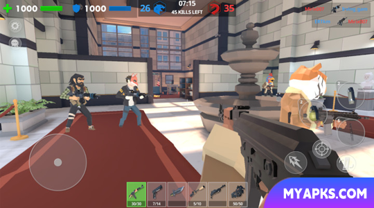 Polygon Arena: Online Shooter