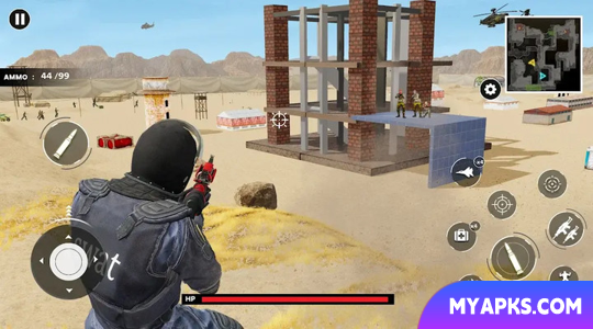 Sniper 3D Attack Shooting Game