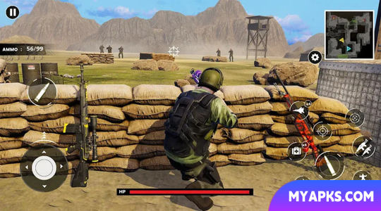 Sniper 3D Attack Shooting Game