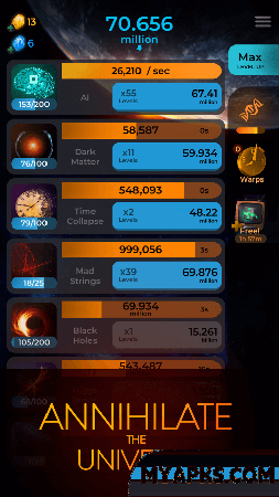 Annihilation: Idle Game