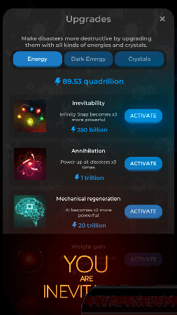 Annihilation: Idle Game