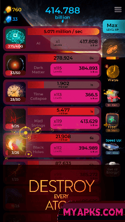 Annihilation: Idle Game