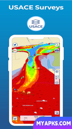 Aqua Map - Mobile Chartplotter 