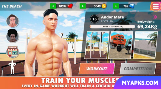 Iron Muscle IV: gym game