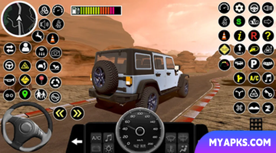 Long Road Trip Car Simulator