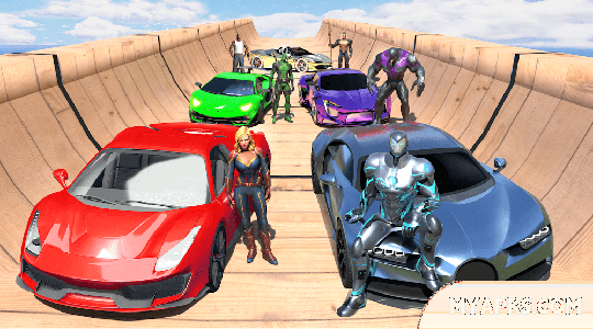 GT Car Stunts 3D