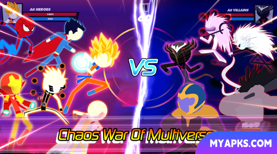 Super Stick Fight AllStar Hero 