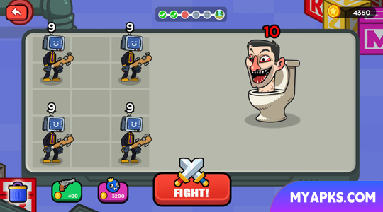 Merge War Monster Fight
