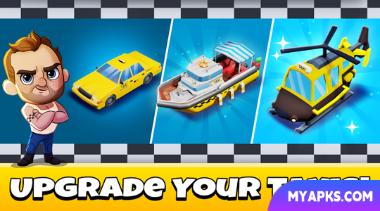 Idle Taxi Tycoon 