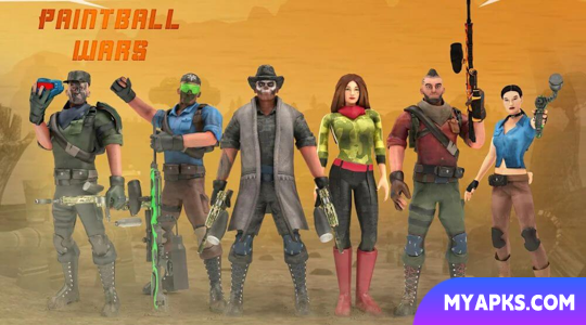 Paintball Shooting Game 3D
