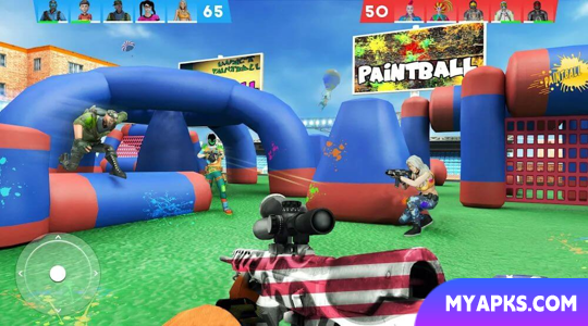 Paintball Shooting Game 3D