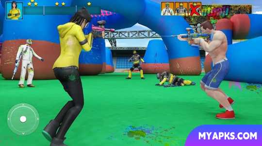 Paintball Shooting Game 3D