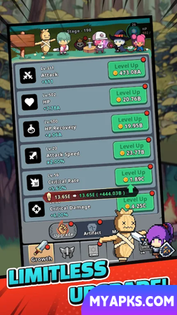 Tiny Quest : Idle RPG Game 