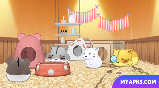 Hamster Life match and home 
