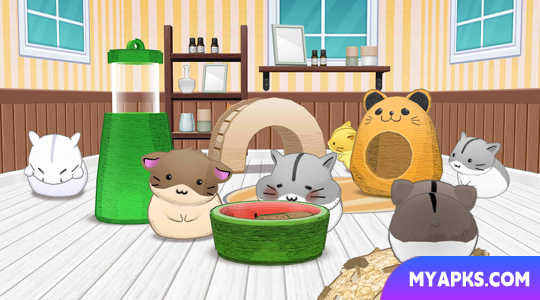 Hamster Life match and home 