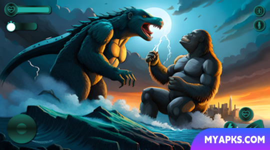 Monster King kong vs Godzilla