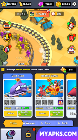 Train Tycoon: Idle Defense 