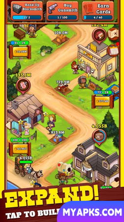 Idle Frontier: Tap Town Tycoon 