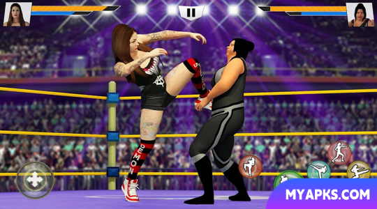Bad Girls Wrestling Game 
