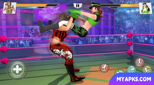 Bad Girls Wrestling Game 