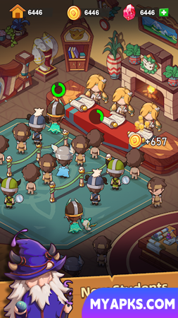 Idle Dragon School—Tycoon Game 
