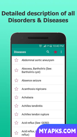 Diseases Dictionary