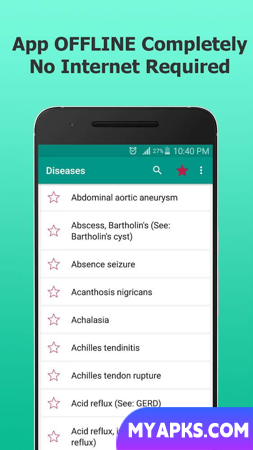 Diseases Dictionary
