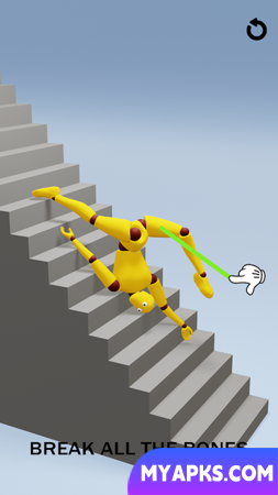 Break Ragdoll: Destroy Bones