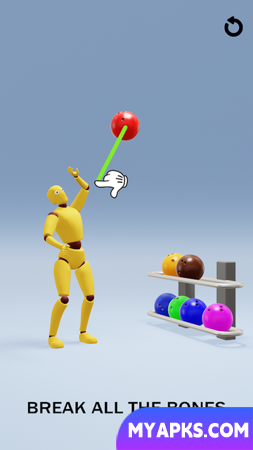 Break Ragdoll: Destroy Bones