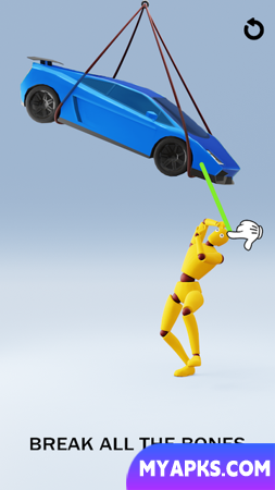 Break Ragdoll: Destroy Bones