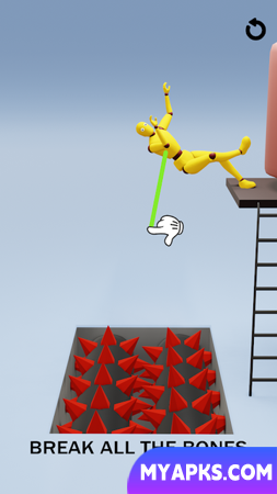Break Ragdoll: Destroy Bones