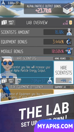 ISEPS Idle Particle Simulator 