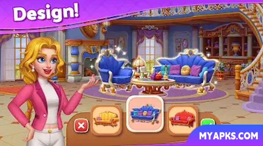 Home Mansion: Design & Match