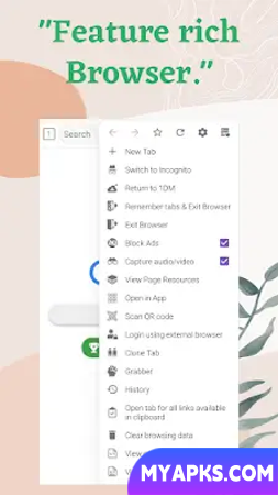 1DM+: Browser & Video Download
