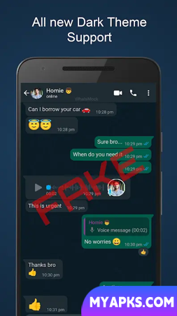 WhatsApp IFake Chats
