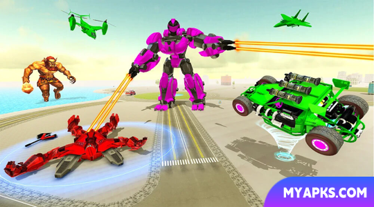 Bee Robot Car Game