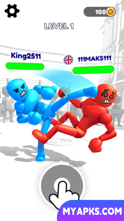 Stickman Ragdoll Fighter: Bash
