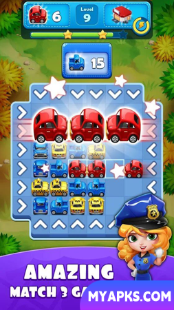 Traffic Jam Cars Puzzle