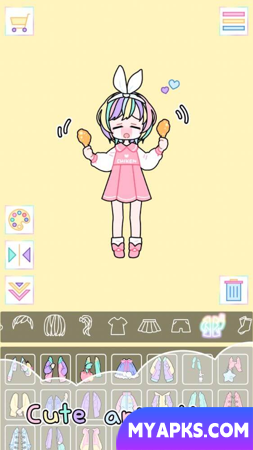 Pastel Girl: Dress Up Game