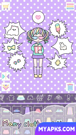 Pastel Girl: Dress Up Game