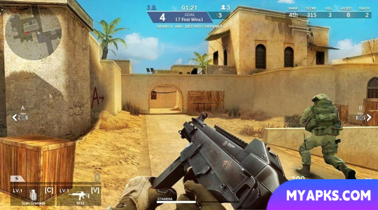 Counter Shooter Mission War