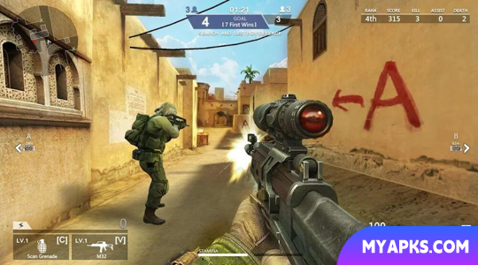 Counter Shooter Mission War