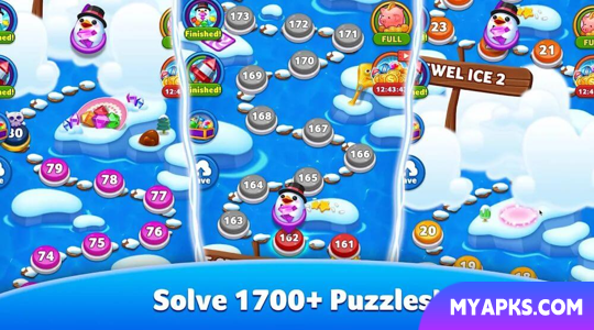 Jewel Ice Mania: Match 3 Puzzle