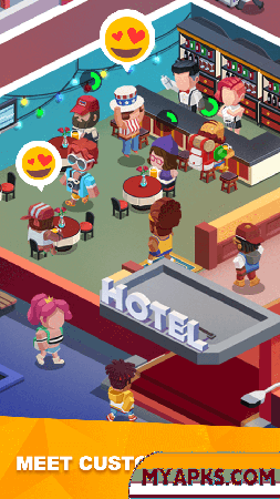 Sim Hotel Tycoon Idle