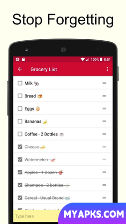 Shopping List