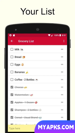Shopping List