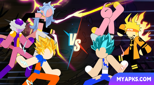 Stickman Dragon Fight