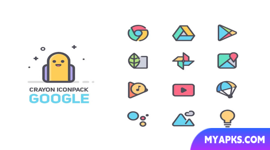 Crayon Icon Pack